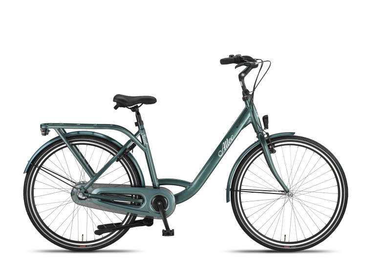 Laagste prijs: Altec Sweet Moederfiets 28 Inch 50 cm Dames 3V Rollerbrake Groen