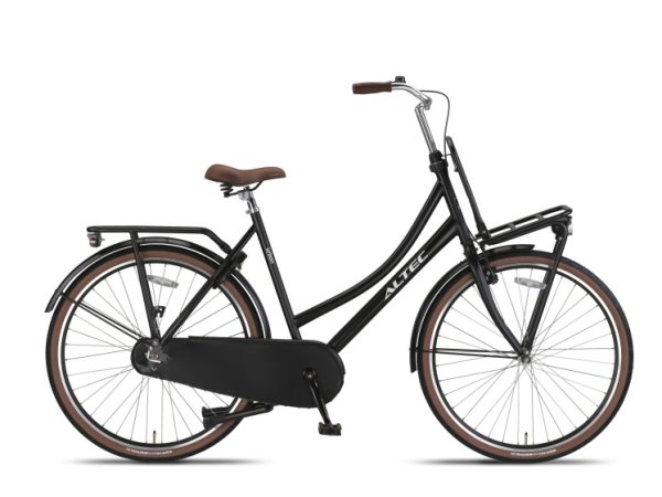 Laagste prijs: Altec Urban 28 Inch 53 cm Dames Terugtraprem Matzwart