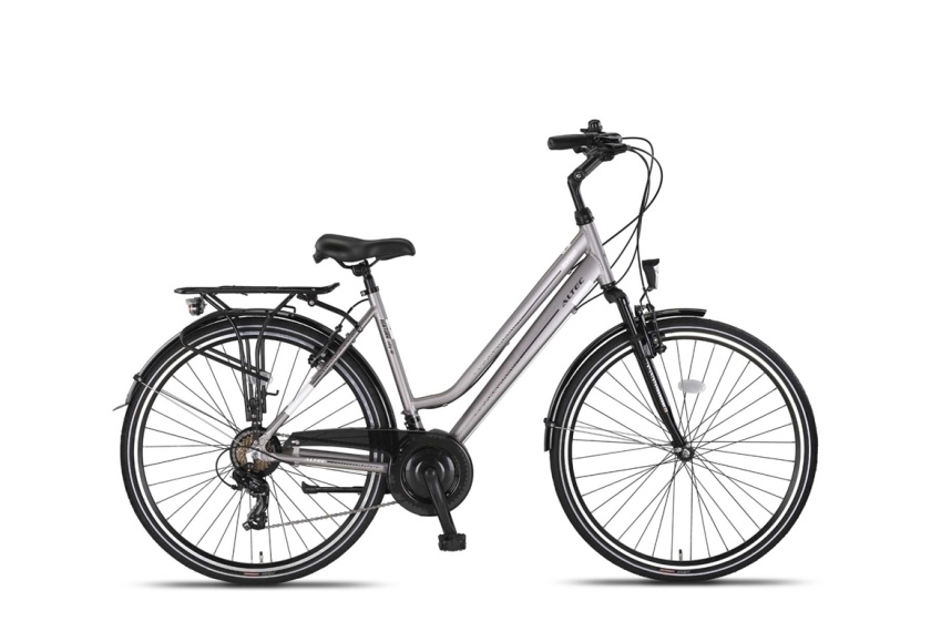Laagste prijs: Altec Ventura Trekking 28 Inch 50 cm Dames 21V V Brakes Zilver