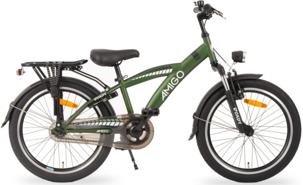 Laagste prijs: AMIGO Roady 20 Inch Jongens Terugtraprem Groen