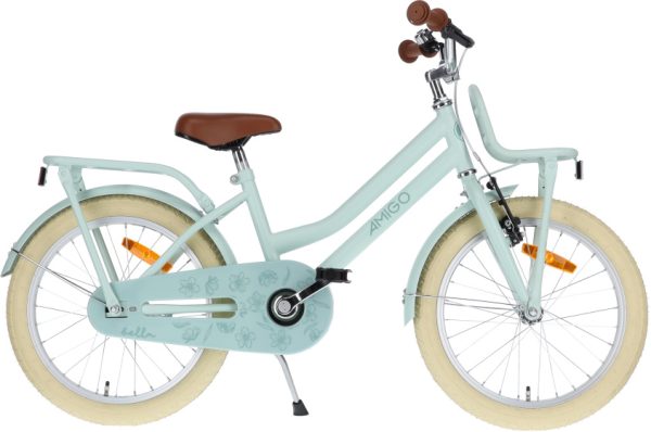 Laagste prijs: AMIGO Bella 18 Inch Meisjes Terugtraprem Groen