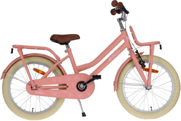 Laagste prijs: AMIGO Bella 20 Inch Meisjes Terugtraprem Zalmroze