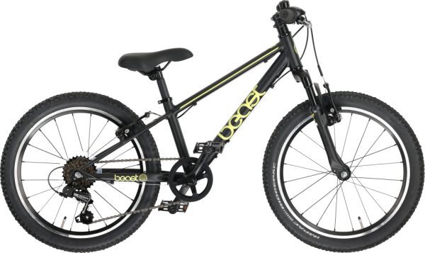 Laagste prijs: Bike Fun the Beast 20 Inch 28 cm Jongens 6V V Brakes Matzwart/Geel