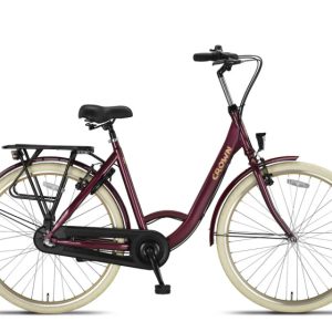 Laagste prijs: Crown Rio Plus 28 Inch 53 cm Dames 3V V Brakes Bordeaux