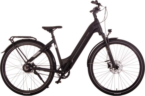 Laagste prijs: Rucanor Denver 28 Inch 48 cm Dames Hydraulische schijfrem Matzwart