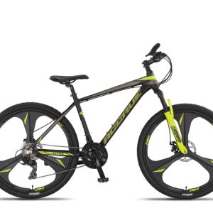 Laagste prijs: Altec Accrue MTB 27.5 Inch 43 cm Unisex 21V Hydraulische schijfrem Zwart/Geel