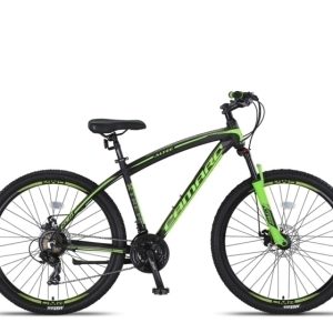 Laagste prijs: Altec Camaro MTB 27.5 Inch 45 cm Unisex 21V Mechanische schijfrem Zwart/Groen