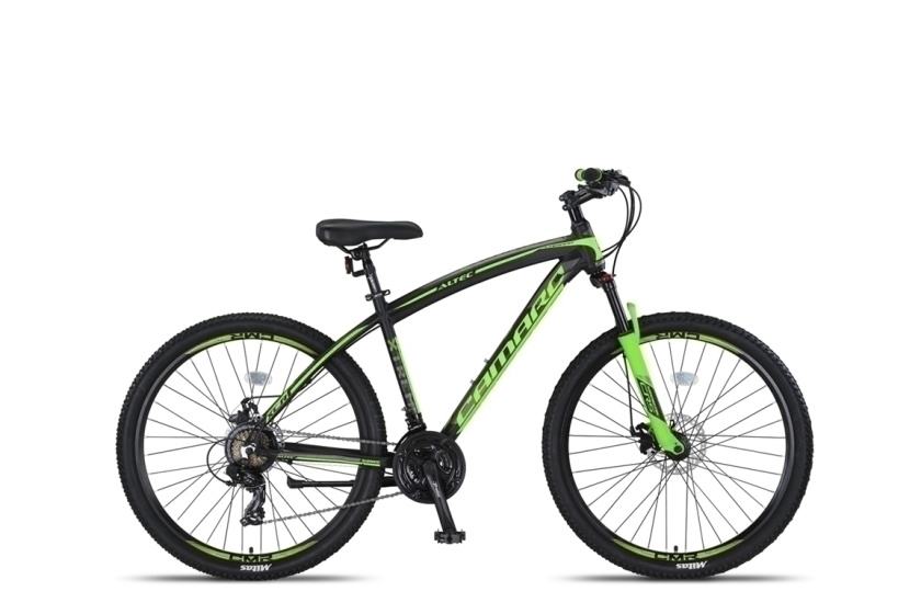 Laagste prijs: Altec Camaro MTB 27.5 Inch 45 cm Unisex 21V Mechanische schijfrem Zwart/Groen