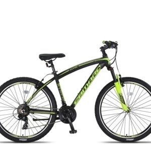 Laagste prijs: Altec Camaro MTB 27.5 Inch 45 cm Unisex 21V V Brakes Zwart/Lime