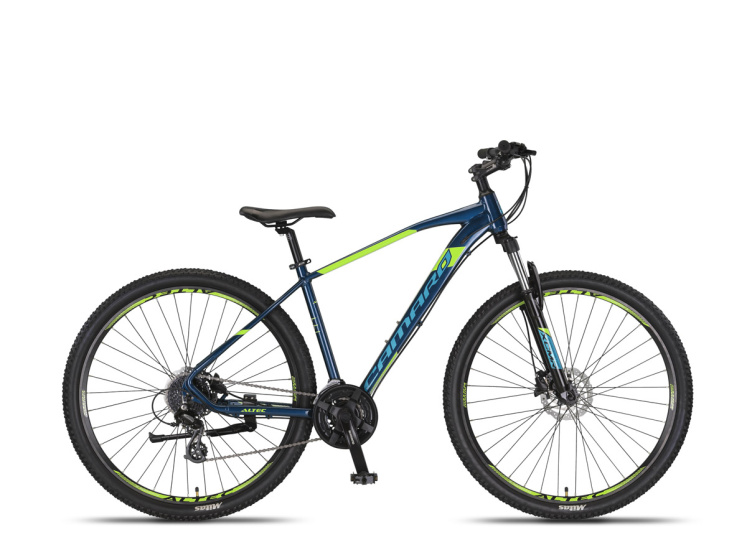 Laagste prijs: Altec Camaro MTB 27.5 Inch 45 cm Unisex 24V Hydraulische schijfrem Petrolblauw