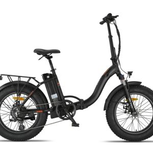 Laagste prijs: Altec Focus S Fatbike Vouwfiets 20 Inch 42 cm Unisex 8V Terugtraprem Matzwart