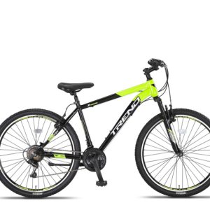 Laagste prijs: Altec Trend MTB 27.5 Inch 46 cm Junior 21V V Brakes Zwart/Lime
