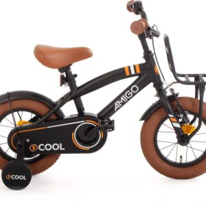 Laagste prijs: AMIGO 2Cool 12 Inch Jongens Terugtraprem Zwart