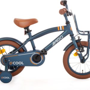 Laagste prijs: AMIGO 2Cool 14 Inch Jongens Terugtraprem Blauw