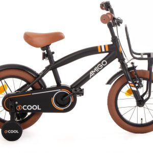 Laagste prijs: AMIGO 2Cool 14 Inch Jongens Terugtraprem Zwart