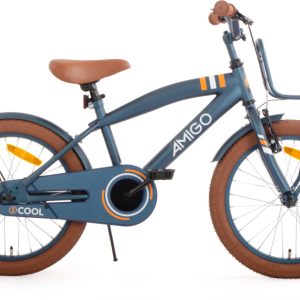 Laagste prijs: AMIGO 2Cool 18 Inch Jongens Terugtraprem Blauw