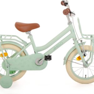 Laagste prijs: AMIGO Bella 14 Inch Meisjes Terugtraprem Groen