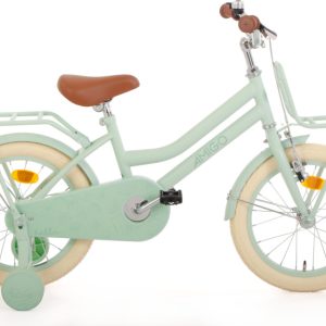 Laagste prijs: AMIGO Bella 16 Inch Meisjes Terugtraprem Groen