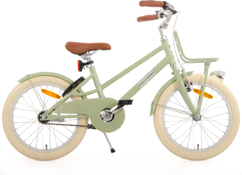 Laagste prijs: AMIGO Urban Aluminium Frame 18 Inch Meisjes Terugtraprem Groen