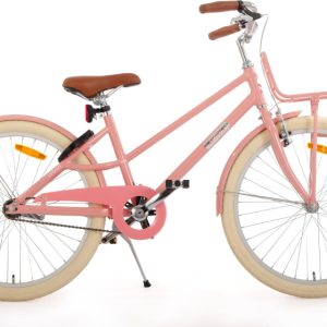 Laagste prijs: AMIGO Urban Aluminium Frame 24 Inch Meisjes Terugtraprem Zalmroze