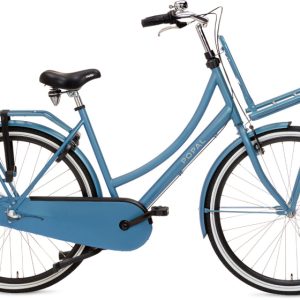 Laagste prijs: Popal Daily Dutch Basic+ 28 Inch 59 cm Dames 3V Terugtraprem Lichtblauw