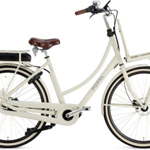 Laagste prijs: Popal Daily Dutch Prestige E 28 Inch 47 cm Dames 7V Hydraulische schijfrem Creme