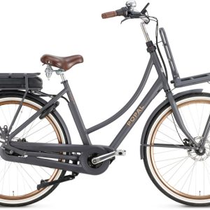 Laagste prijs: Popal Daily Dutch Prestige E 28 Inch 47 cm Dames 7V Hydraulische schijfrem Petrolblauw