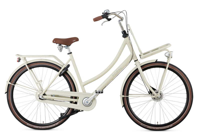 Laagste prijs: Popal Daily Dutch Prestige 28 Inch 59 cm Dames 3V Terugtraprem Creme