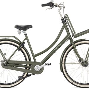 Laagste prijs: Popal Daily Dutch Prestige 28 Inch 59 cm Dames 7V Rollerbrake Legergroen