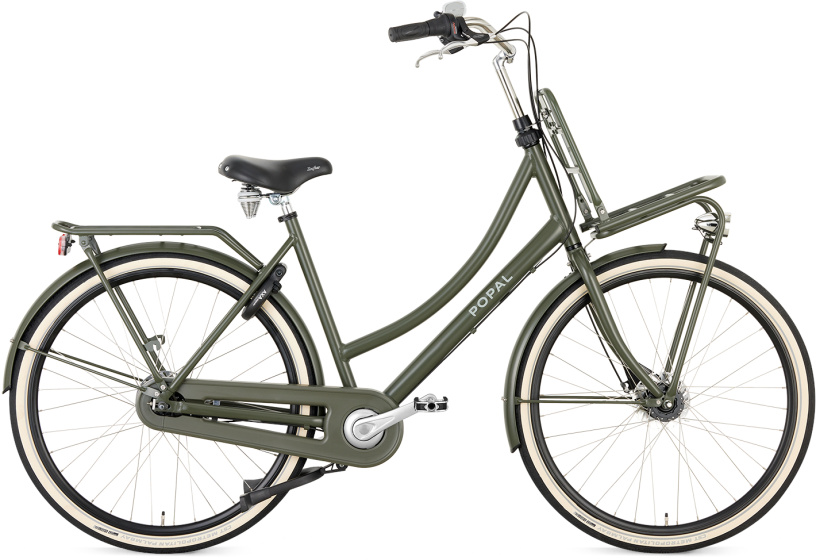 Laagste prijs: Popal Daily Dutch Prestige 28 Inch 59 cm Dames 7V Rollerbrake Legergroen