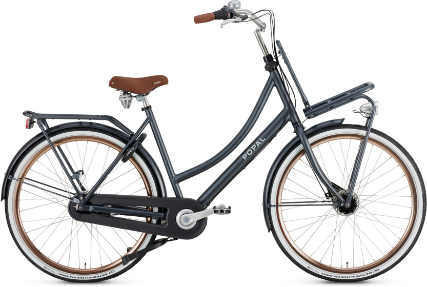 Laagste prijs: Popal Daily Dutch Prestige 28 Inch 47 cm Dames 7V Rollerbrake Petrolblauw