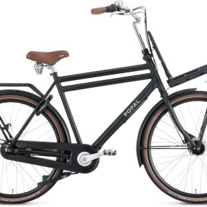 Laagste prijs: Popal Daily Dutch Prestige 28 Inch 50 cm Heren 7V Rollerbrake Matzwart