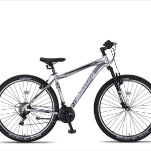 Laagste prijs: Umit 4 Motion MTB 27.5 Inch 47 cm Unisex 21V V Brakes Chroom/Zwart