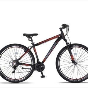 Laagste prijs: Umit 4 Motion MTB 27.5 Inch 47 cm Unisex 21V V Brakes Zwart/Rood