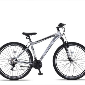 Laagste prijs: Umit 4 Motion MTB 29 Inch 46 cm Unisex 21V V Brakes Chroom/Zwart