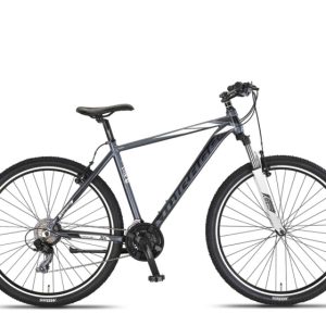 Laagste prijs: Umit Mirage Oversized MTB 29 Inch 50 cm Unisex 21V V Brakes Antraciet/Wit