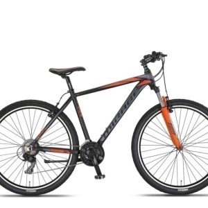 Laagste prijs: Umit Mirage Oversized MTB 29 Inch 50 cm Unisex 21V V Brakes Zwart/Oranje