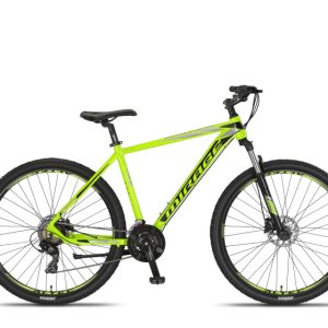 Laagste prijs: Umit Mirage MTB 27.5 Inch 50 cm Unisex 21V Hydraulische schijfrem Lime/Zwart