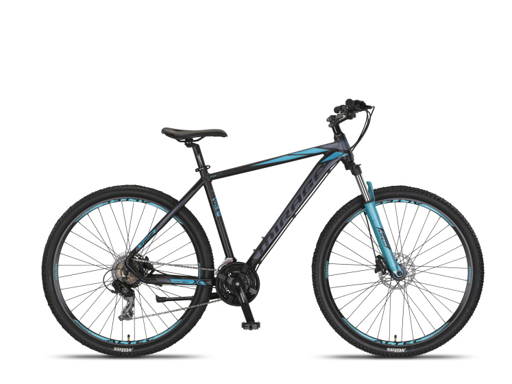 Laagste prijs: Umit Mirage MTB 27.5 Inch 50 cm Unisex 21V Hydraulische schijfrem Zwart/Turquoise