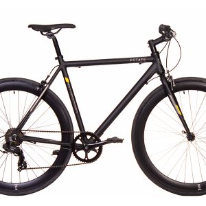 Crest Estate 7 Fixie Fiets - Matzwart (789555078022)