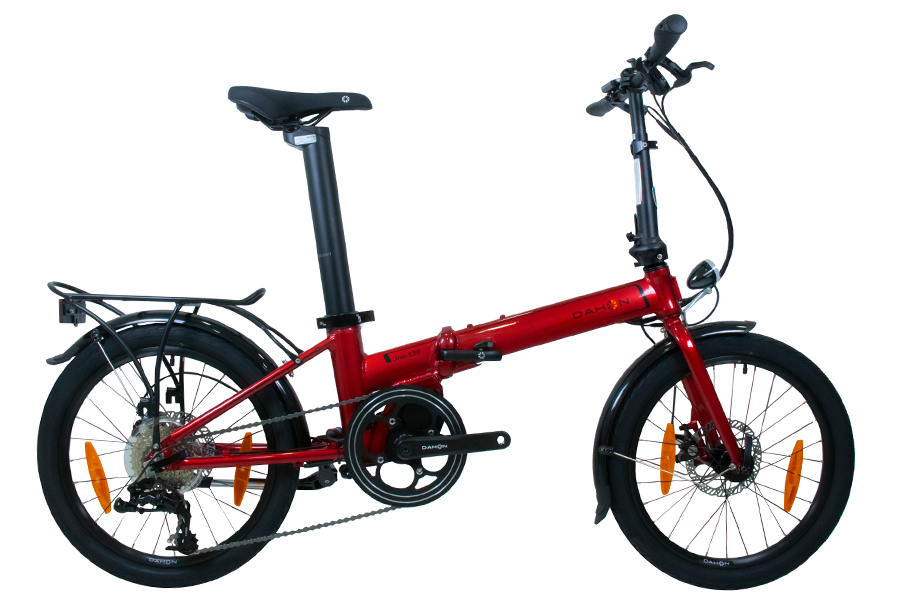 Dahon Unio E20 DB Elektrische Vouwfiets - Rood (8430495466890)