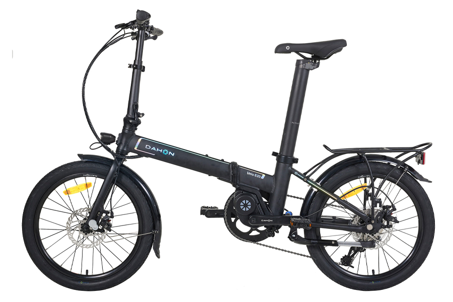 Dahon Unio E20 DB Elektrische Vouwfiets - Zwart (8430495464940)