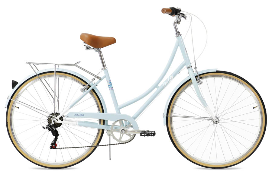 FabricBike Step-City 7-Versnellingen Stadsfiets - Sky Blue (789555073461)
