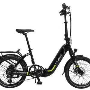 Flebi Swan + Elektrische Vouwfiets - Black Lime