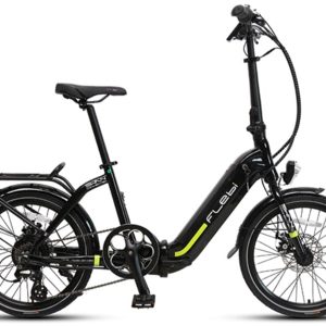 Flebi Swan Lite Elektrische Vouwfiets - Black Lime (0685071365793)