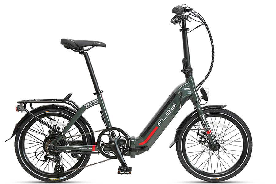 Flebi Swan Lite Elektrische Vouwfiets - Grey Raptor (0685071769201)