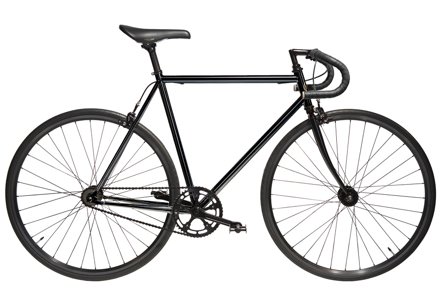 Jitensha Tokyo Black/Black/Black Single Speed Fiets (789555082920)