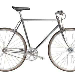 Jitensha Tokyo Chrome/Alu/Black Single Speed Fiets (789555082951)