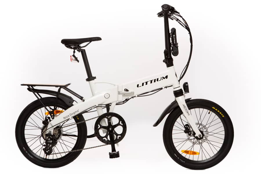 Littium Ibiza Dogma 04 Elektrische Vouwfiets 10,4AH - Wit (8436043085025)