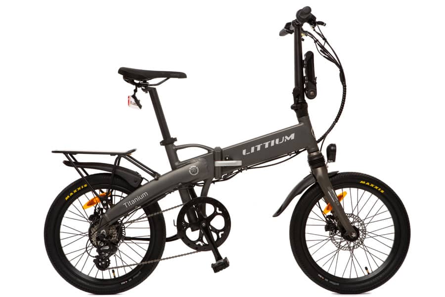 Littium Ibiza Titanium Elektrische Vouwfiets 10,4AH (8436043083885)